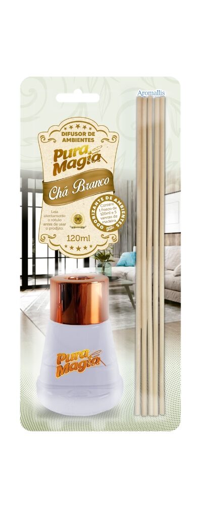 Difusor Blister – Chá Branco – Inspiração Olfativa: Chá Branco