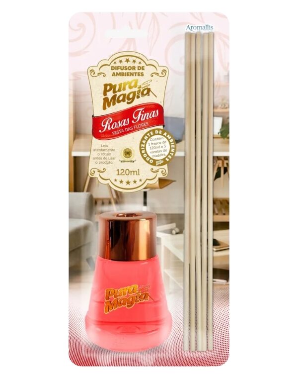 Difusor Blister – Rosas Finas – Inspiração Olfativa: Festa das Flores