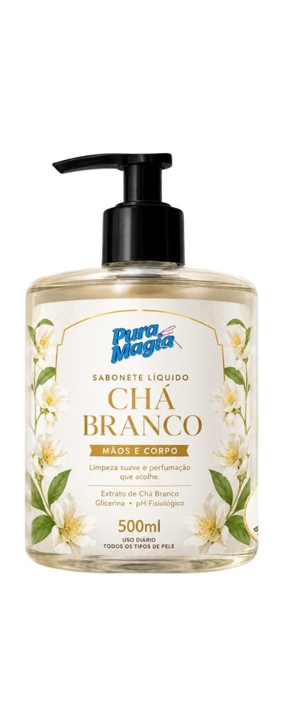 Sabonete Líquido Chá Branco