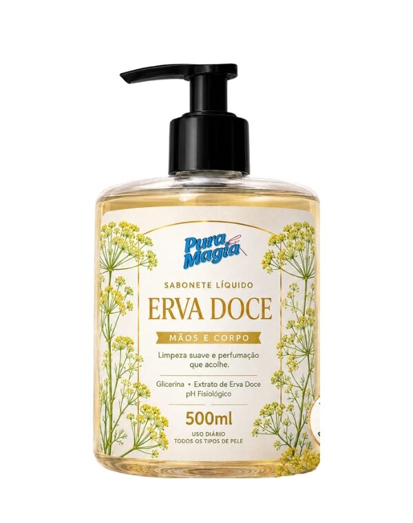 Sabonete Líquido Erva Doce