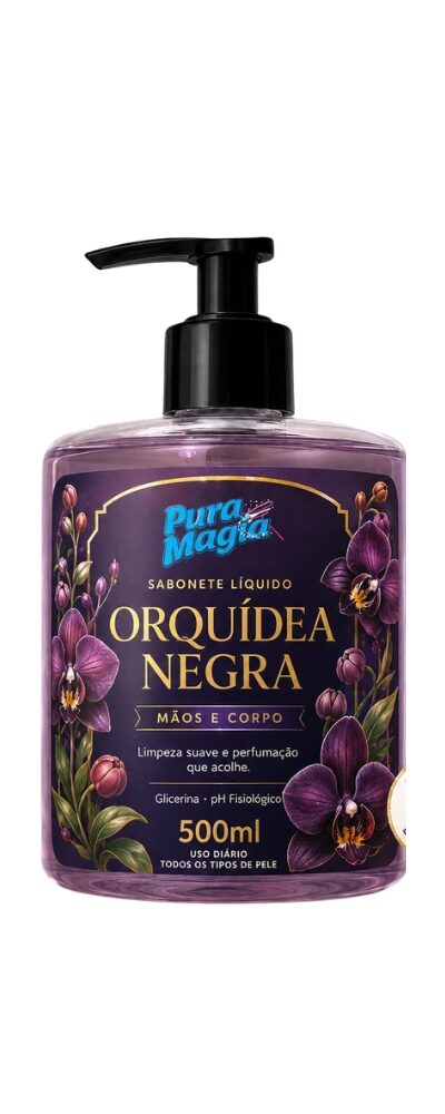 Sabonete Líquido Orquídea Negra