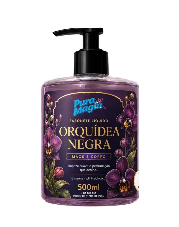 Sabonete Líquido Orquídea Negra